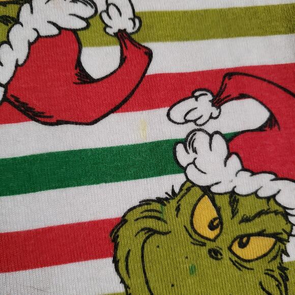 Dr. Seuss The Grinch PJ Set Women's Medium for Christmas Morning Naughty Nice - Picture 12 of 12